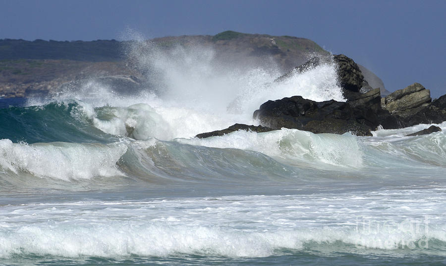 Heavy Surf Action Fernando De Noronha Brazil 1 Photograph by Bob ...