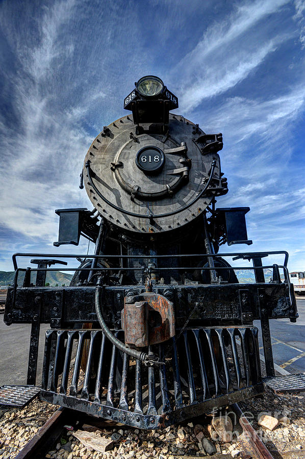Heber Creeper Locomotive - Utah Photograph by Gary Whitton