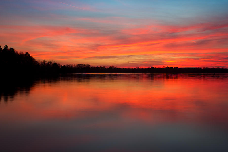 Sunset Photograph - Hebrews 11 by David Johnston