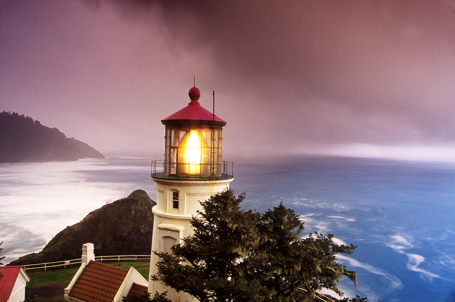 Heceta Head Lighthouse, Oregon Coast Photograph by F. Stuart Westmorland