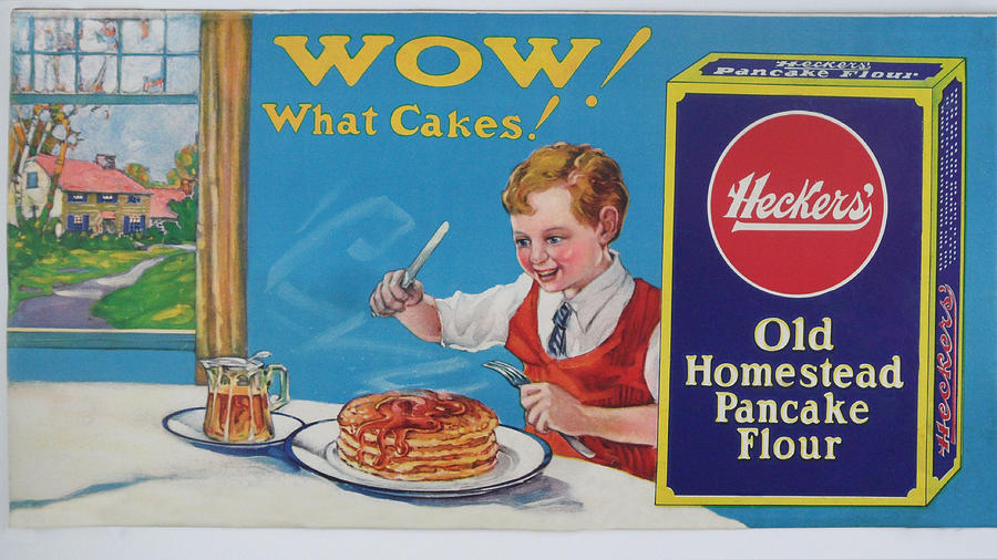 Heckers Old Homestead Pancake Flour Digital Art by Woodson Savage