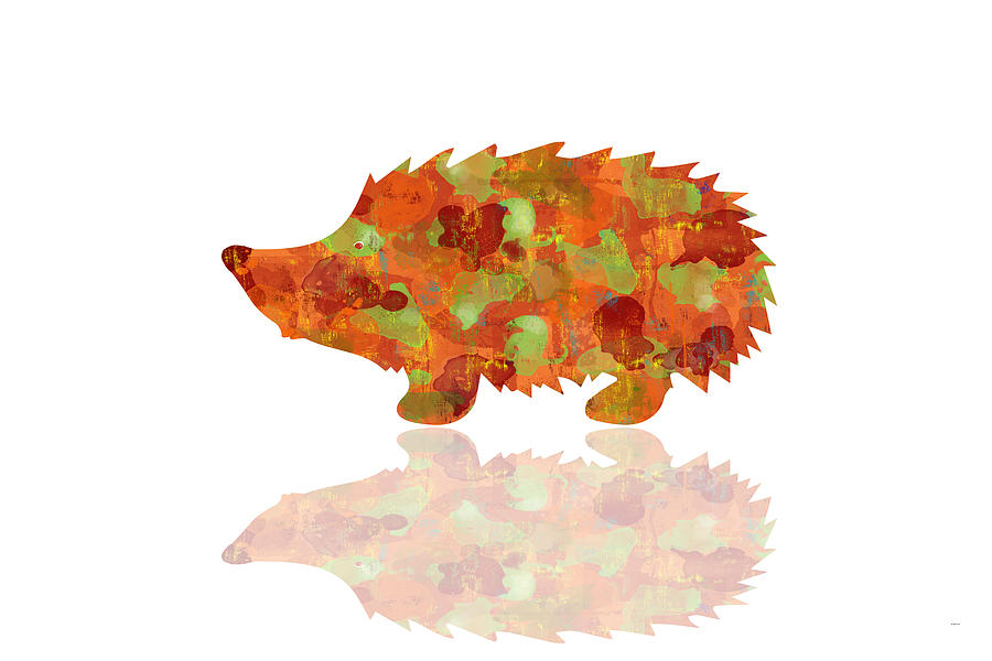 Hedgehog Digital Art by Marlene Watson