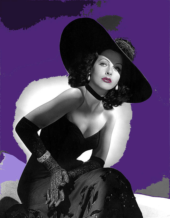 Hedy Lamarr publicity portrait unknown date-2014 Photograph by David Lee Guss