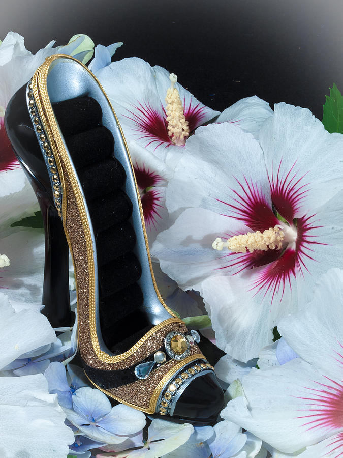 Heels and Flowers Photograph by Derek Rundell Fine Art America