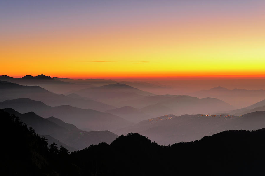 Hehunan Mountaion Sunset Photograph by Photographer Arxe Chuang