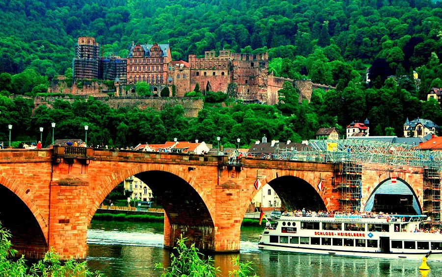 Heidelberg Castle Photograph by Kimo Fernandez