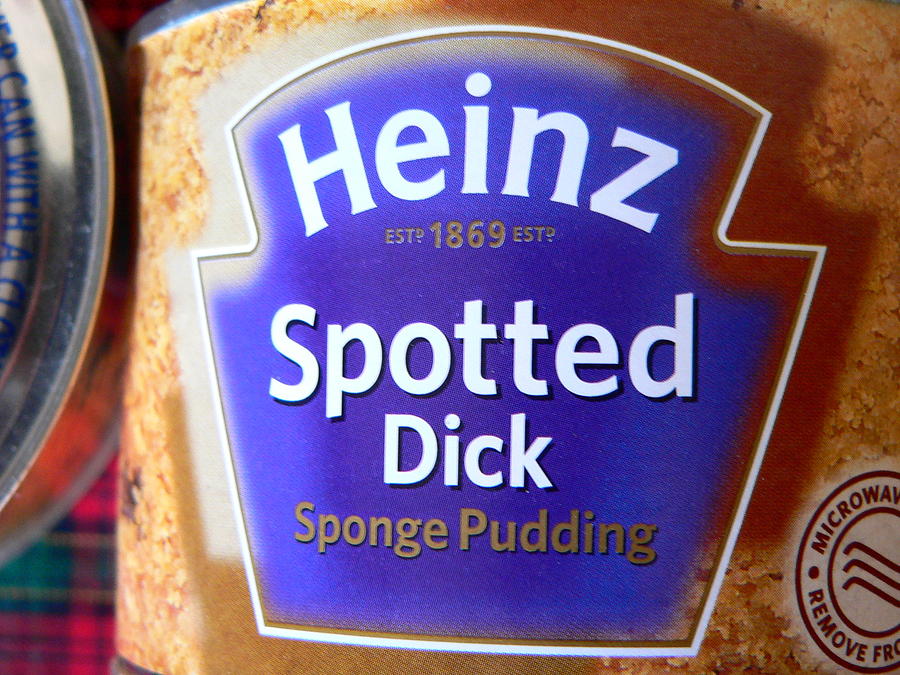 Heinz Spotted Dick Pudding Photograph by Jeff Lowe