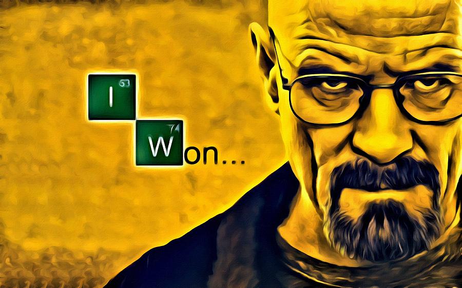 Heisenberg Won Painting by Florian Rodarte Heisenberg Won Painting by Florian Rodarte