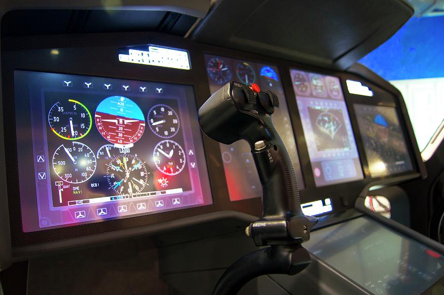 Helicopter Control Stick Photograph by Mark Williamson