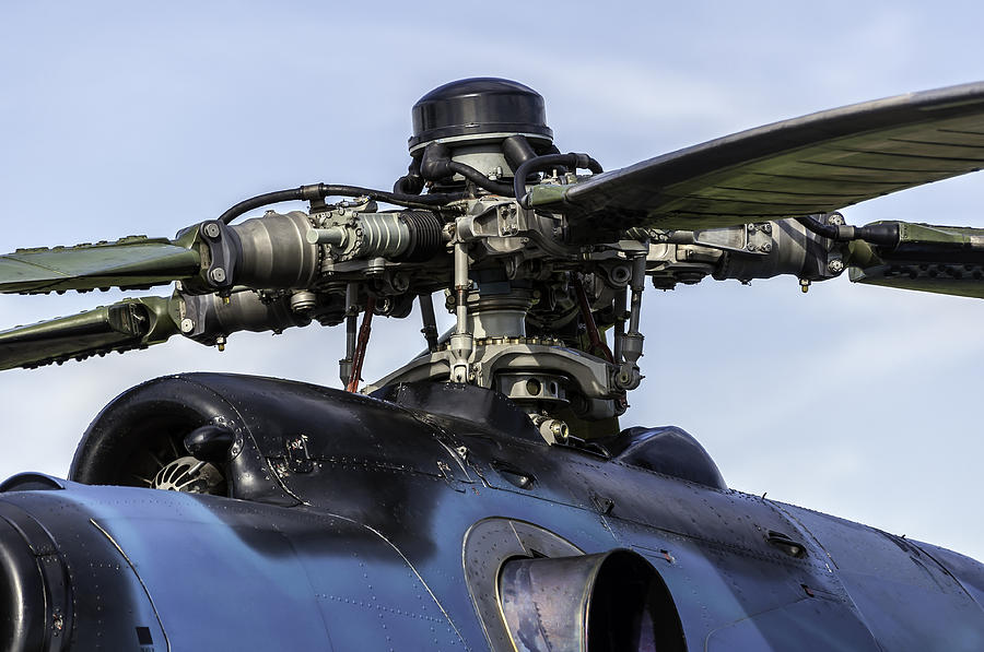 flying helicopter motor