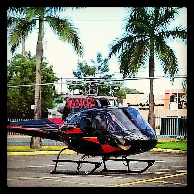 Helicopter Photograph - #helicopter #parking #loveit by Rose Rosello