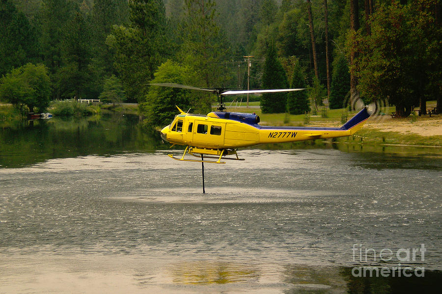 Transportation Photograph - Helicopter by Ron Sanford