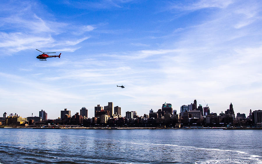 Helicopter Tour Of Nyc Photograph