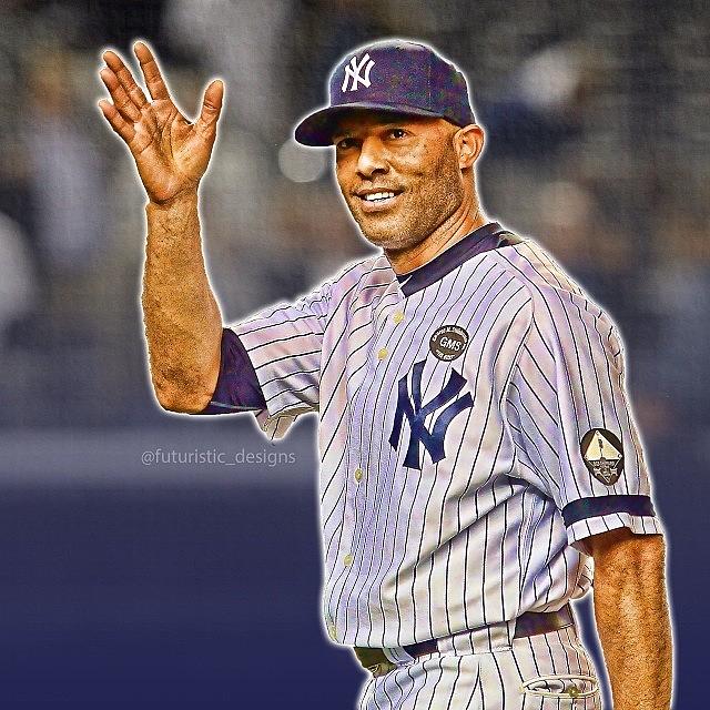 Legend Photograph - Hell Be Missed #yankees by Futuristic Designs