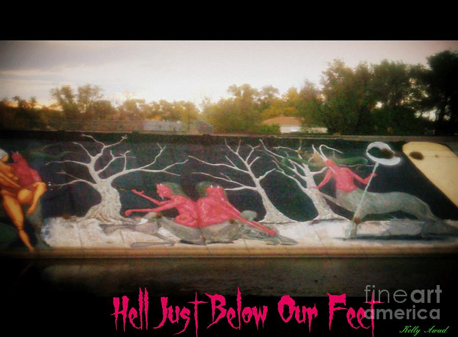 Hell Just Below Our Feet Photograph by Kelly Awad