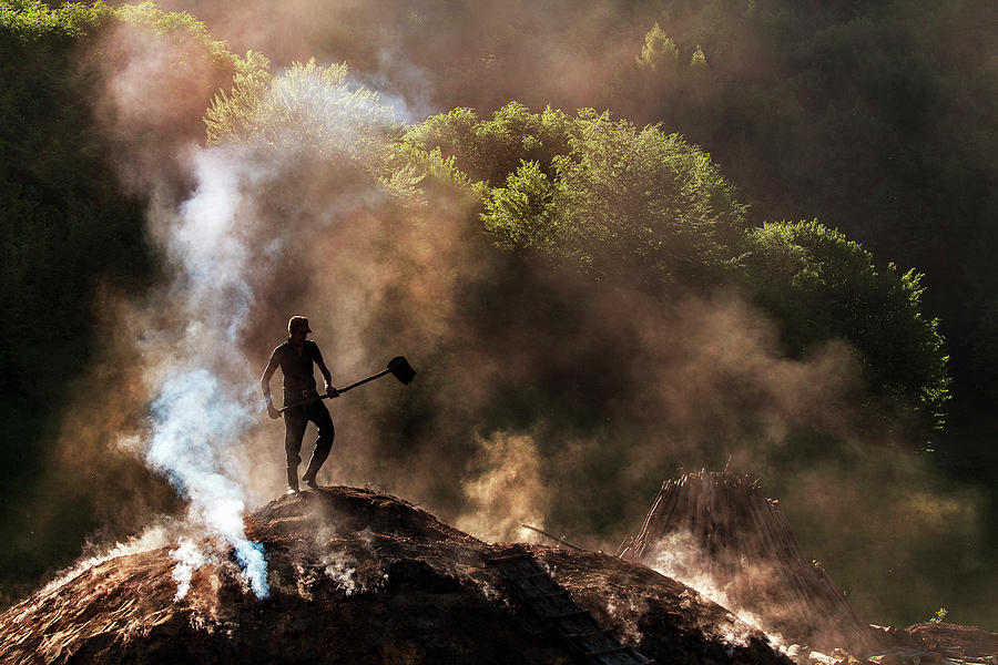 Charcoal Photograph - Hell Mercenaries ! by Sorin Onisor