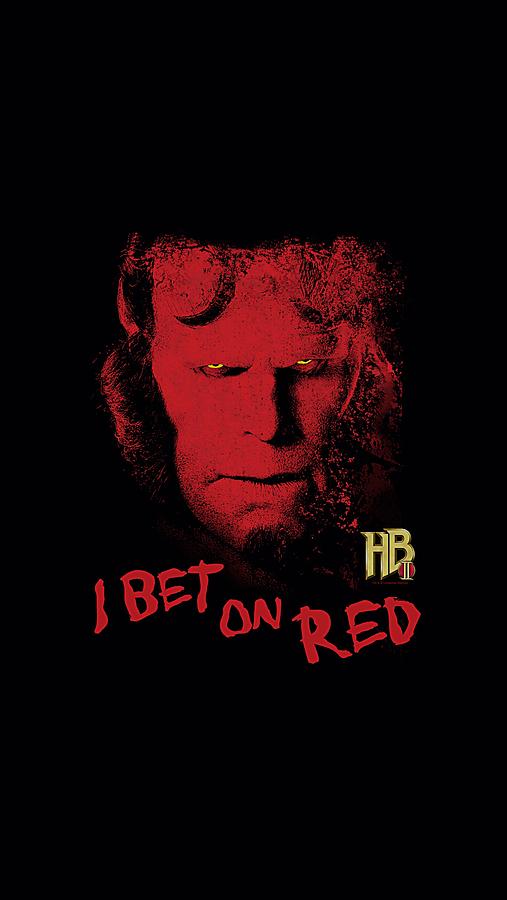 Fantasy Digital Art - Hellboy II - I Bet On Red by Brand A