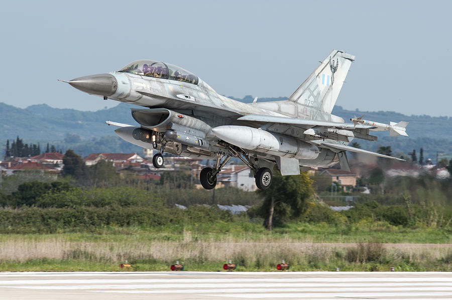 Hellenic Air Force F-16d Block 50 Photograph by Daniele Faccioli