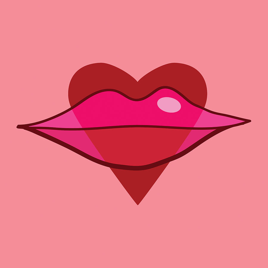 Valentines Day Digital Art - Hello I Love You by Del Gaizo