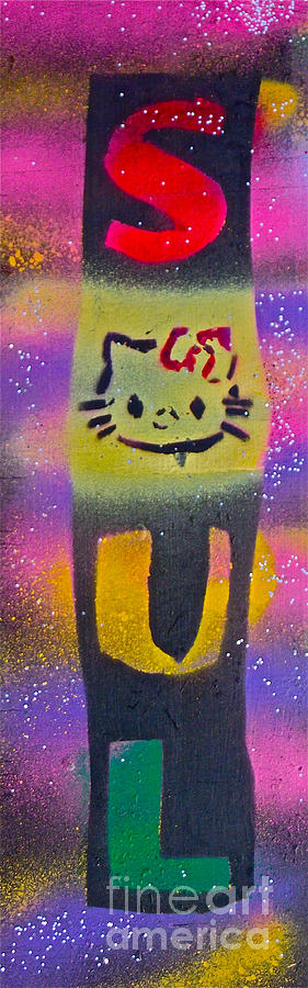 Hello Soul Kitty Painting