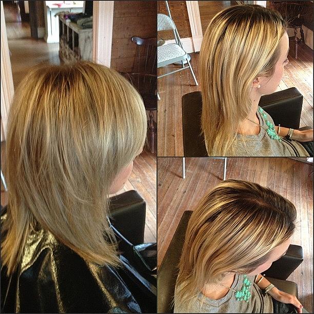 Hair Photograph - Hello Summer Beige!  #beforeandafter by Sassy Hollingworth