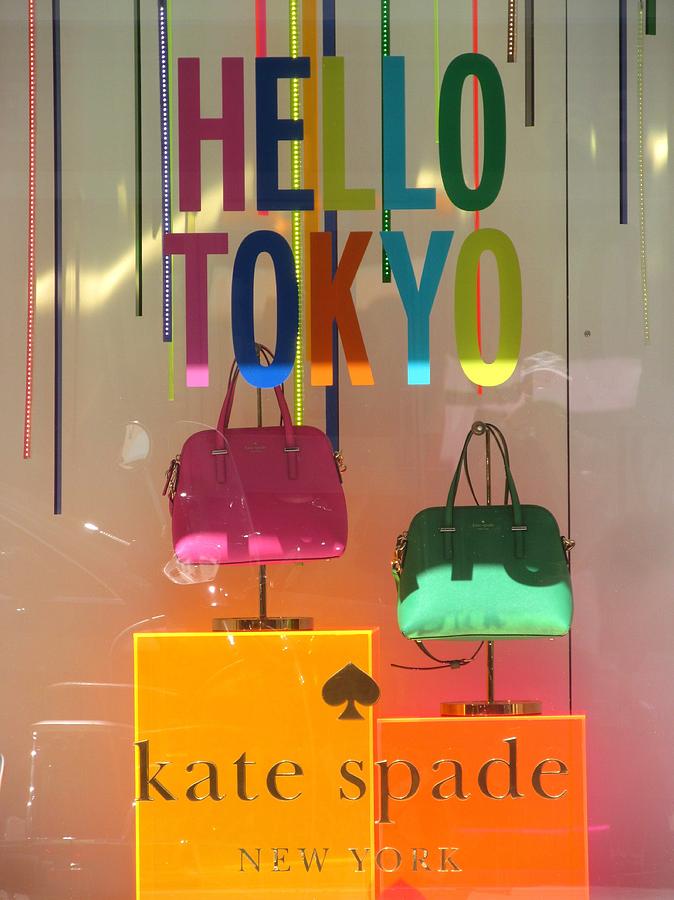 Window Display Photograph - Hello Tokyo by Alfred Ng