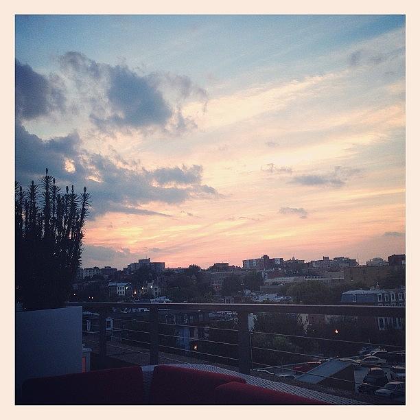 Rooftop Photograph - Hello Twilight Tuesday... #rooftop by C S