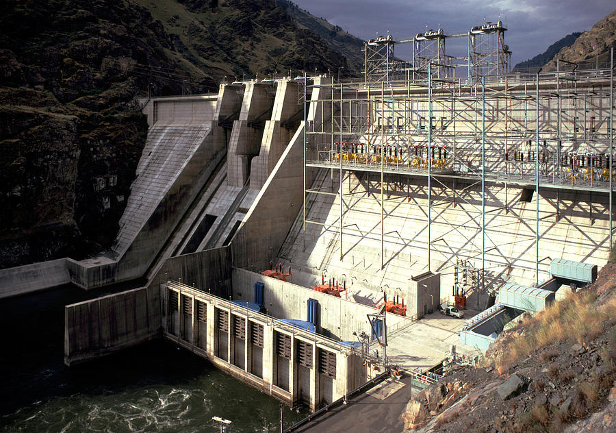 Hells Canyon Dam Photograph by Theodore Clutter - Fine Art America