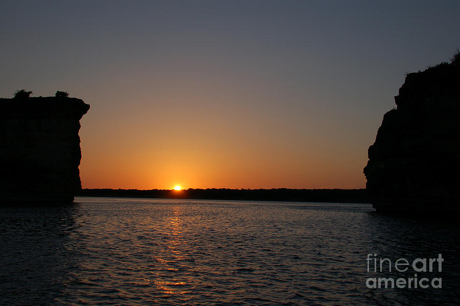 Hell's Gate Photograph - Hells Gate Possum Kingdom Lake by Heather Gosnell