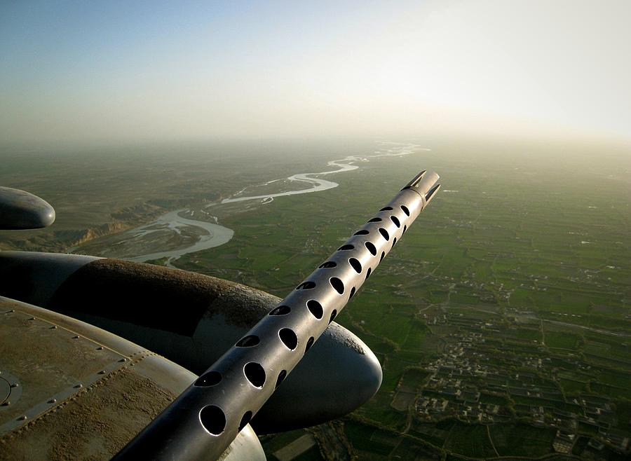 Helmand River Valley from the air Photograph by Jetson Nguyen