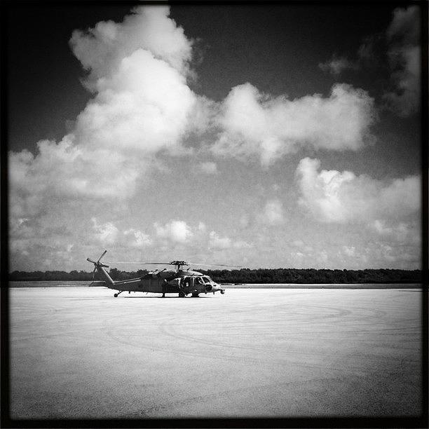 Hipstamatic Photograph - Helo Medevac #hipstamatic #lucifervi by Alex Snay