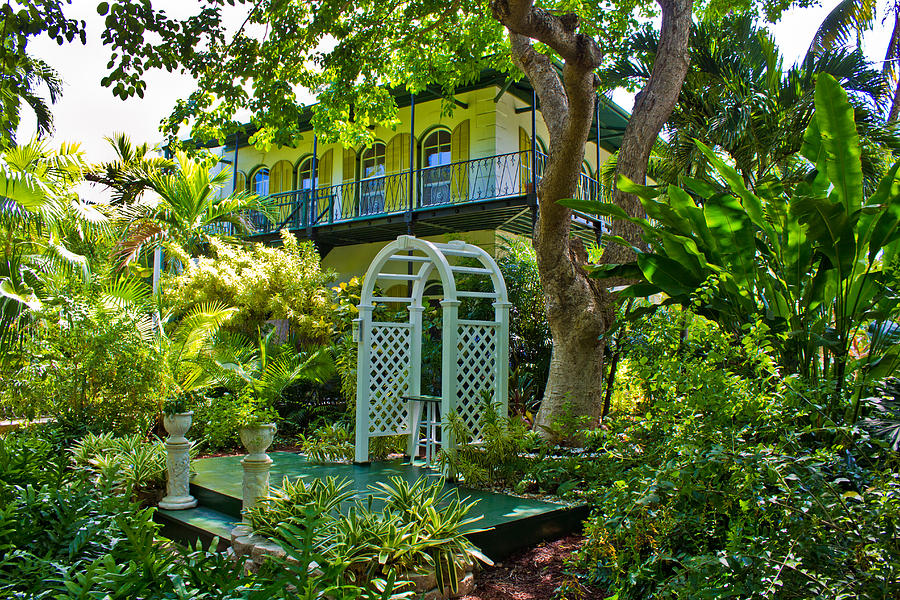 Hemingway House in Key West Florida Photograph by John McGraw
