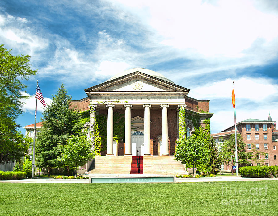 Hendricks Photograph - Hendricks Chapel by Debra Millet Hendricks Photograph - Hendricks Chapel by Debra Millet