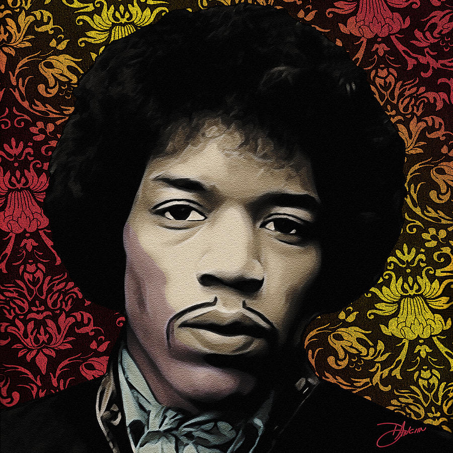 Hollywood Digital Art - Hendrix Daze by Dancin Artworks