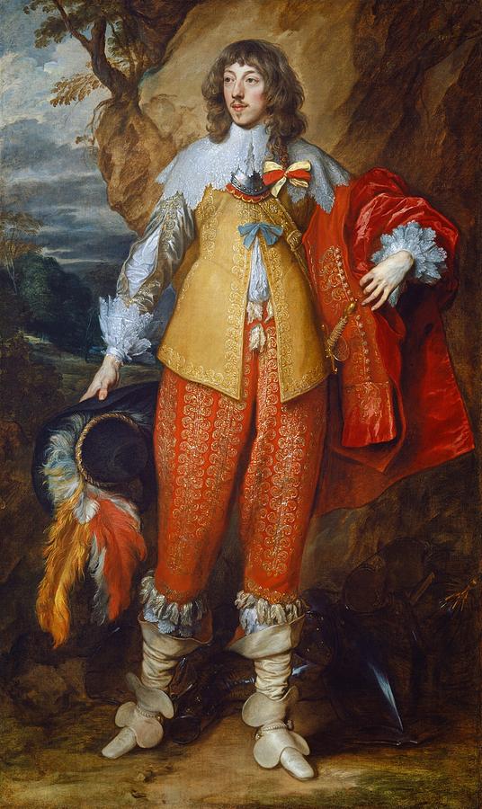 Henri II de Lorraine Painting by Anthony van Dyck
