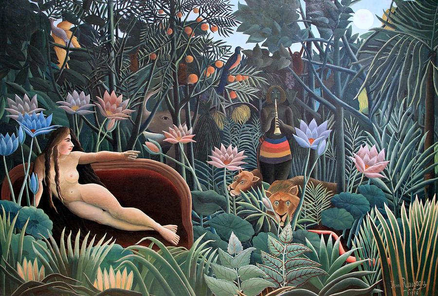 Henri Rousseau The Dream 1910 Painting by Movie Poster Prints