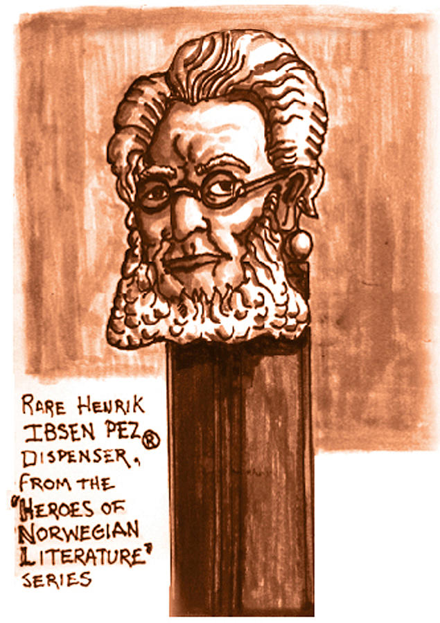 Henrik Ibsen Drawing