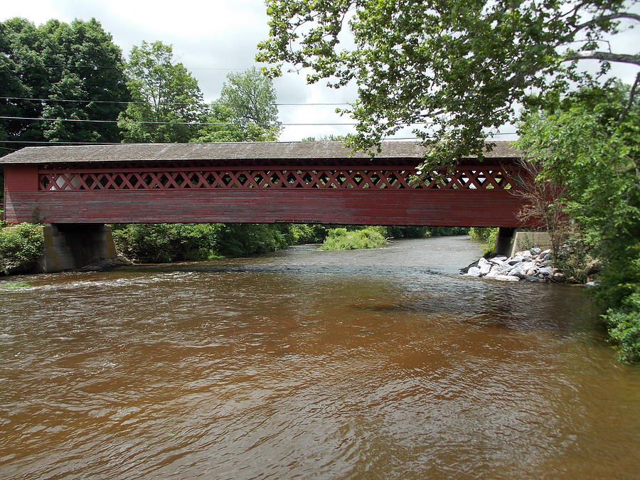 Henry Bridge Over the Walloomsac River Photograph by Catherine Gagne