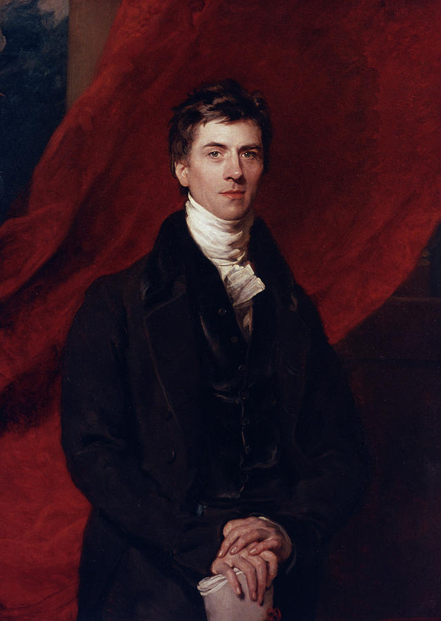 Henry Brougham Painting by Granger