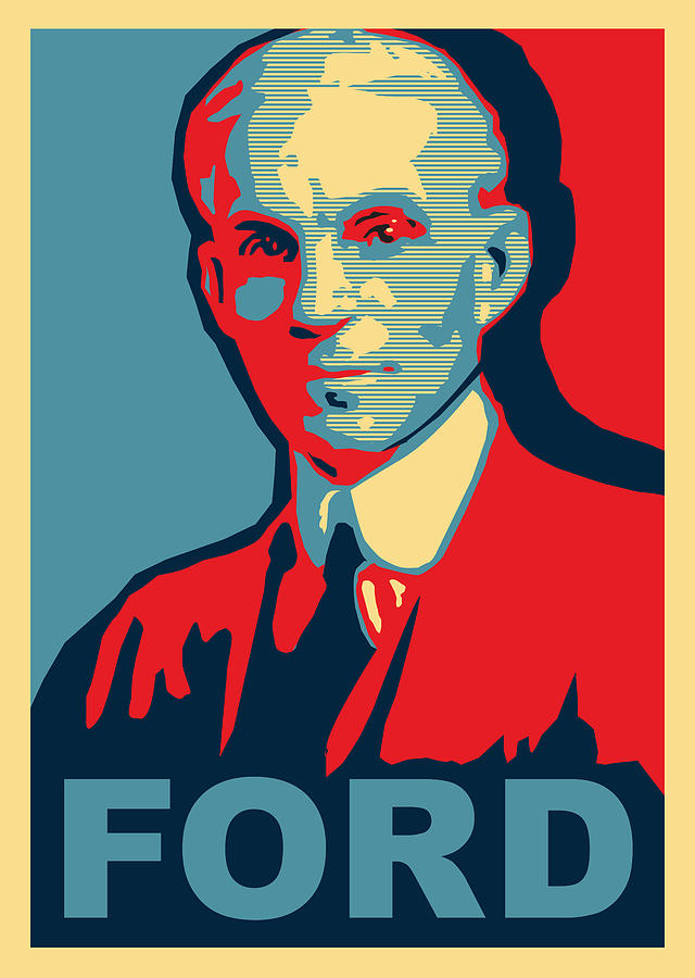 Car Mixed Media - Henry Ford by Design Turnpike