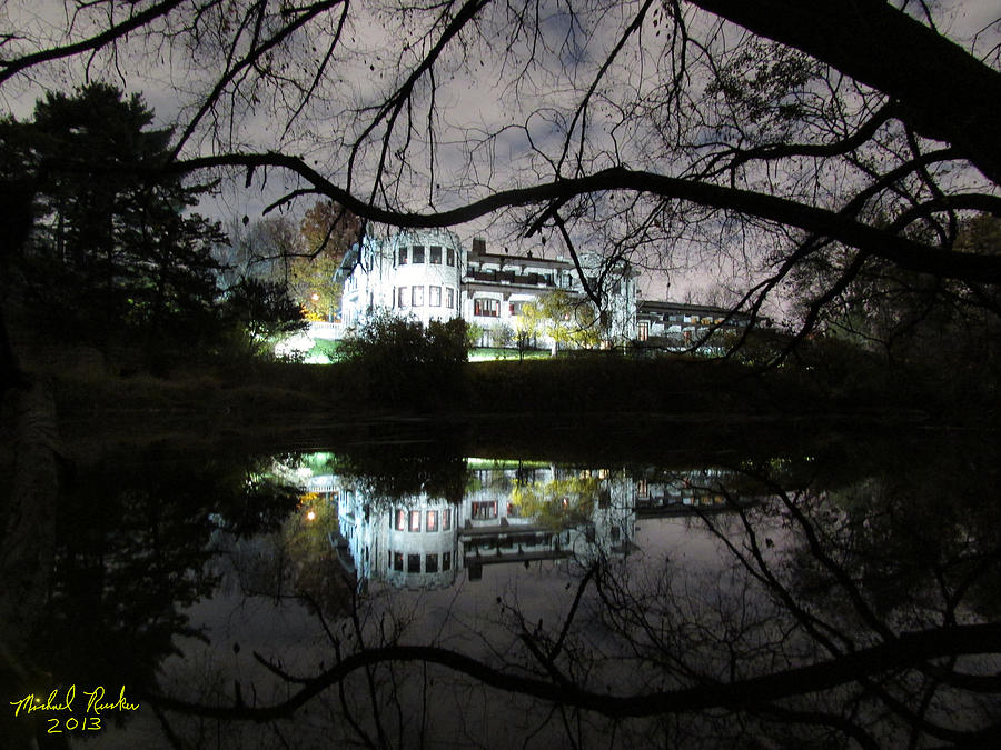 Henry Ford Mansion / Night Photograph by Michael Rucker