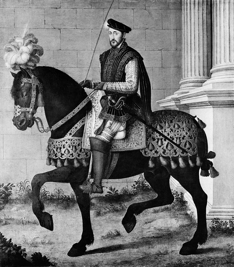 Henry II 1519-1559, King Of France Painting by Workshop of François ...