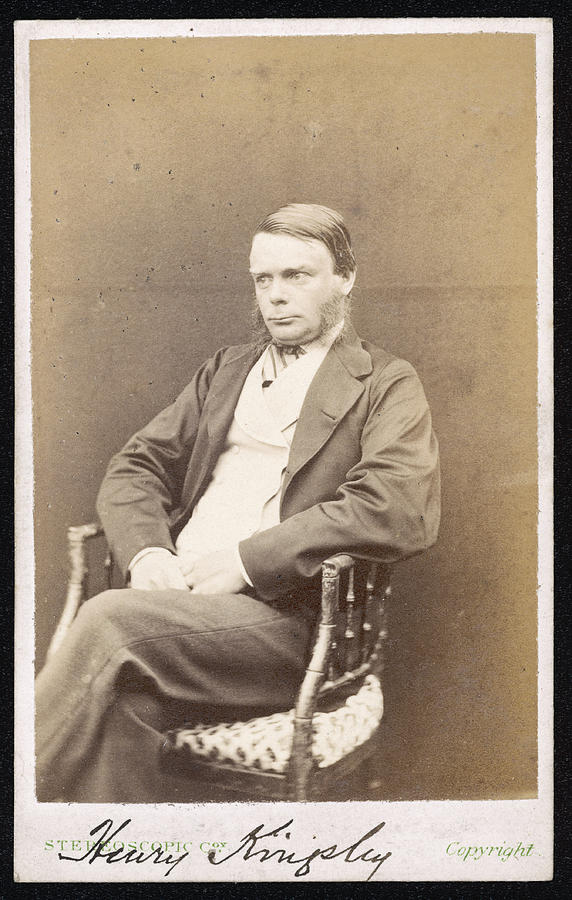 Henry Kingsley English Novelist Photograph by Mary Evans Picture ...