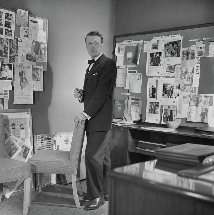 Henry Lee Munson In A Business Suit Photograph by Horst P. Horst