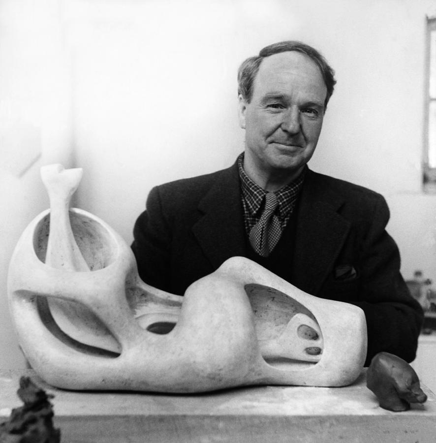 Henry Moore Photograph by Rollie McKenna