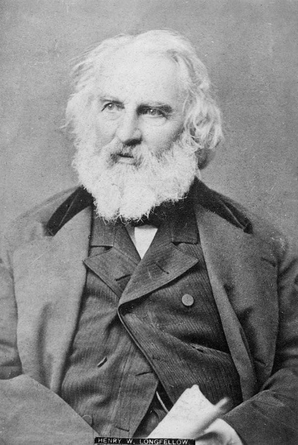 Henry Wadsworth Longfellow (1807-1882) Photograph by Granger - Pixels