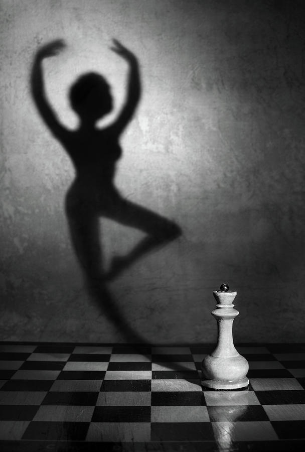 Checkers Photograph - Her Dream by Victoria Ivanova