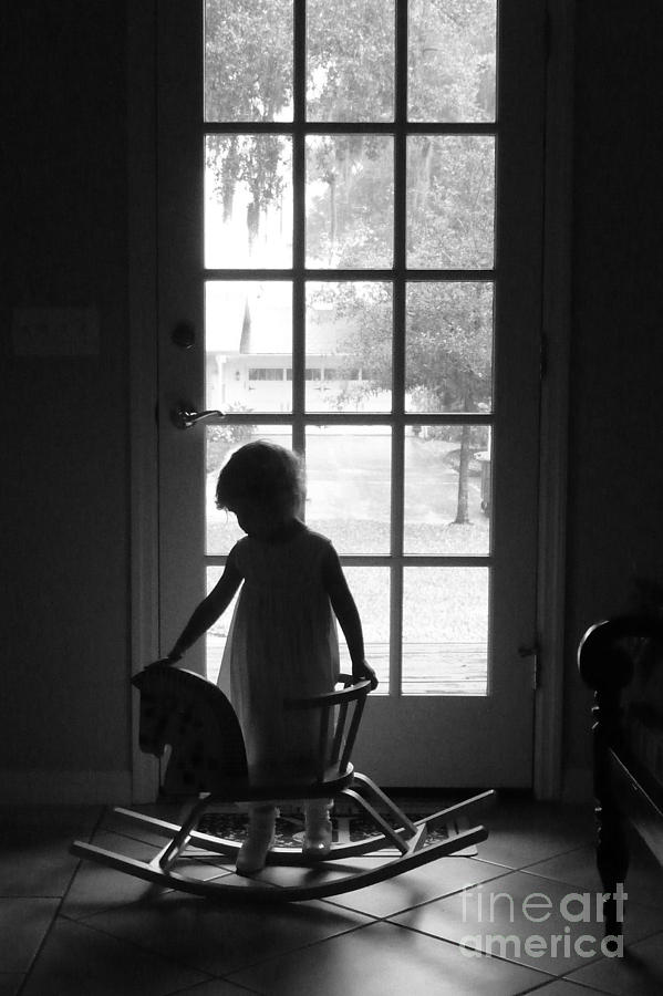 Her Rocking Horse Photograph by Valerie Reeves