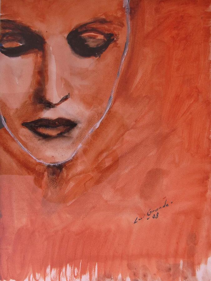 Looking To Her Soul Painting by Jarmo Korhonen aka Jarko