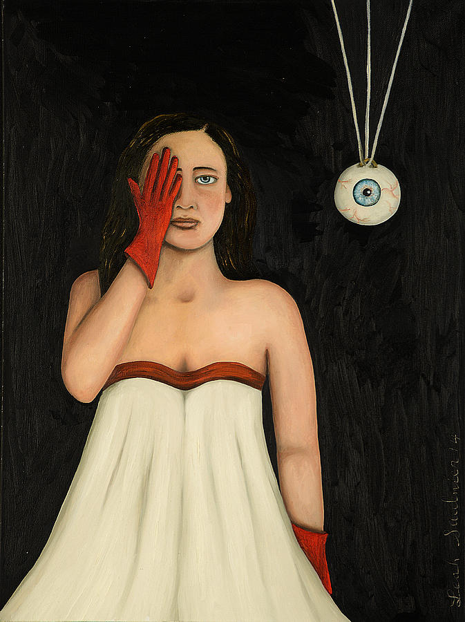 Her Wandering Eye 2 Painting by Leah Saulnier The Painting Maniac